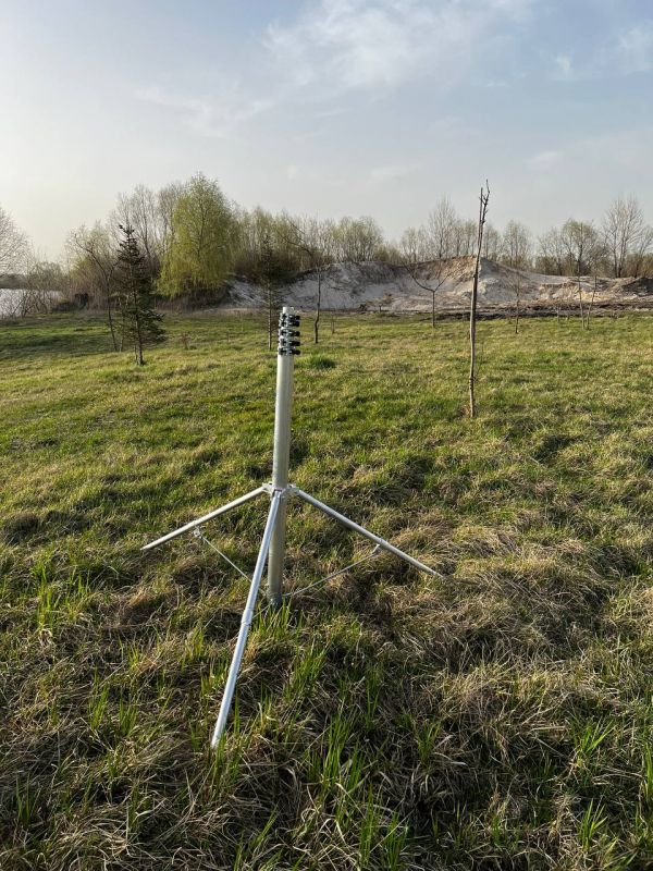 Мачта телескопическая алюминиевая 10м