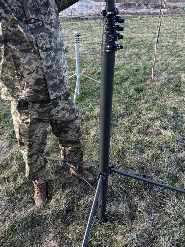 Мачта телескопическая алюминиевая 10м