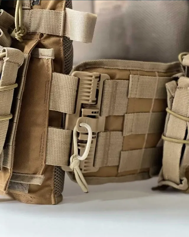 Плитоноска Asdag Cordura 1000D с системой быстрого сброса, тактический быстросъемный жилет разгрузка