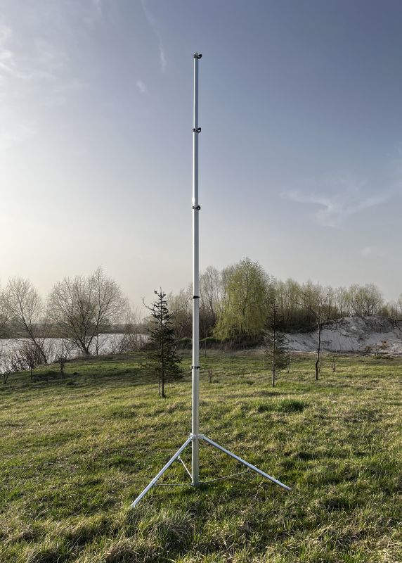 Мачта телескопическая алюминиевая 12м